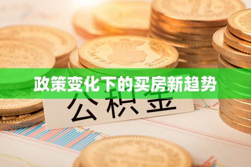 芙蓉政策变化下的买房新趋势