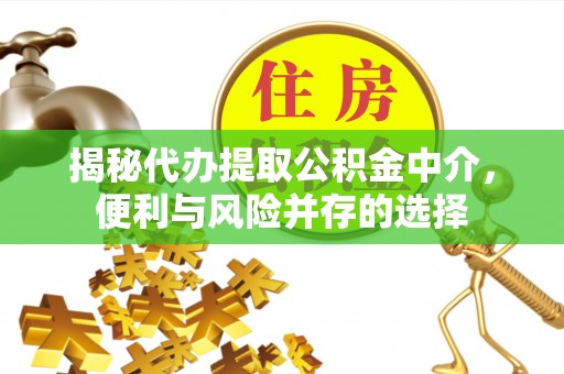 芙蓉揭秘代办提取公积金中介，便利与风险并存的选择