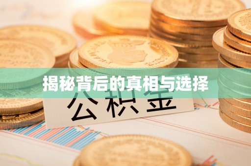 芙蓉揭秘背后的真相与选择