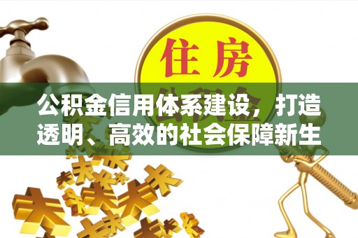 芙蓉公积金信用体系建设，打造透明、高效的社会保障新生态