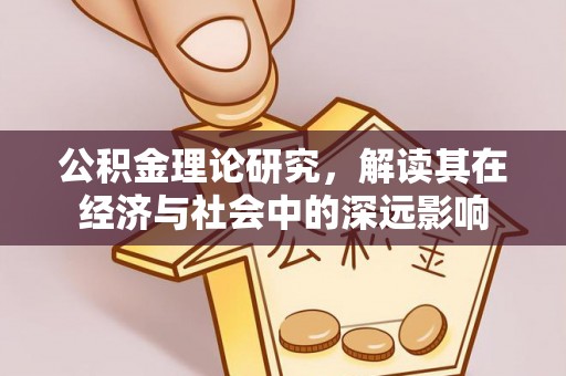 芙蓉公积金理论研究，解读其在经济与社会中的深远影响