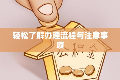 芙蓉轻松了解办理流程与注意事项
