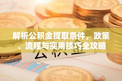 芙蓉解析公积金提取条件，政策、流程与实用技巧全攻略